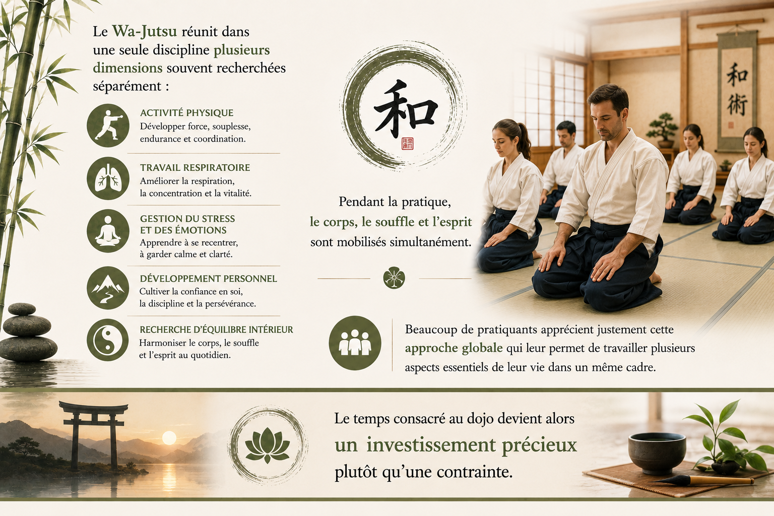 Wa-Jutsu, une approche globale du temps de pratique